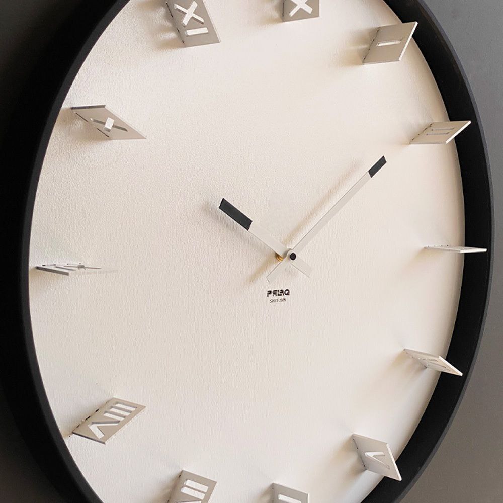 Detail Zifferblatt/Rahmen – Pelaque - Weiß