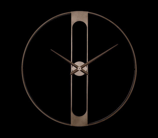 Wanduhr 80 cm – Metall – RH Clocks Venus - Beige